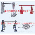 Hydraulic trapezoid cable drum jack,cable pay-off stand
